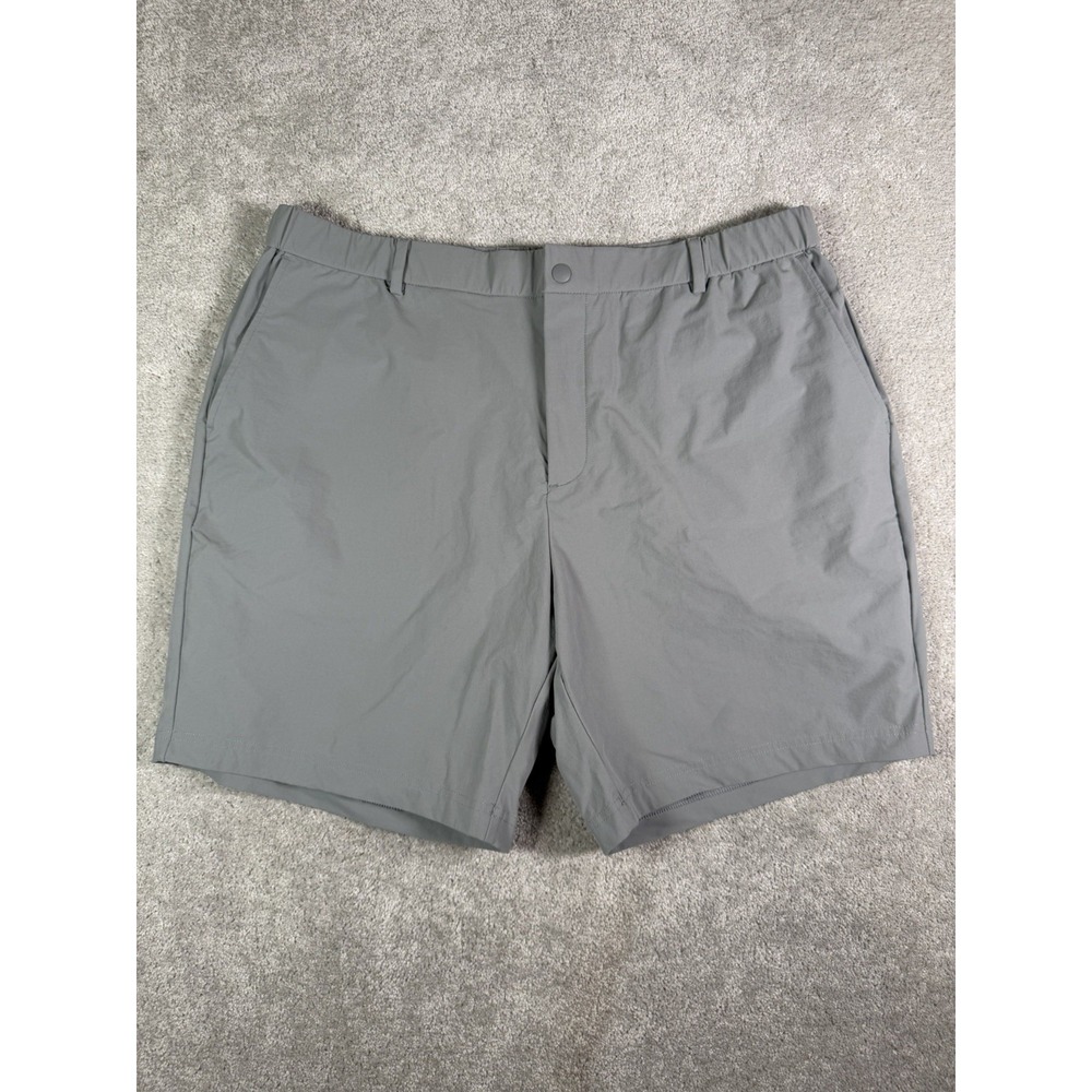 Bearbottom Mens XL 34+" Tech Shorts Gray Above knee 7 Inch Inseam Stretch
